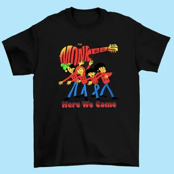 Футболка The Monkees, рубашка унисекс, подарок маме, новинка, подарок на Хэллоуин