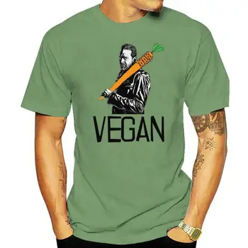 Футболка унисекс The Walking Dead Negan The Vegan, футболка большого размера