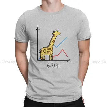 Футболки Math Crewneck, футболка Cute Giraffe, отличительная мужская футболка, одежда для хипстеров 6XL