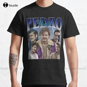 Футболки Pedro Pascal, классическая футболка на заказ, футболки с цифровой печатью для подростков Aldult, подарочная футболка Xs-5Xl