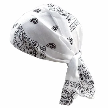 Шапка-бандана с принтом Женская Мужская шапочка для танцев в стиле хип-хоп, кепки для езды на велосипеде, головной платок из мягкого дышащего хлопка, тюрбан унисекс